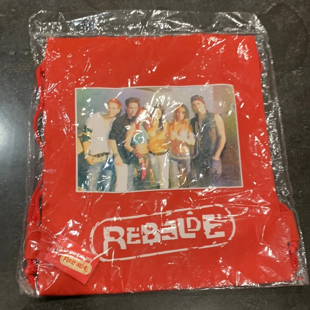 Rebelde Canvas Drawstring Bag
